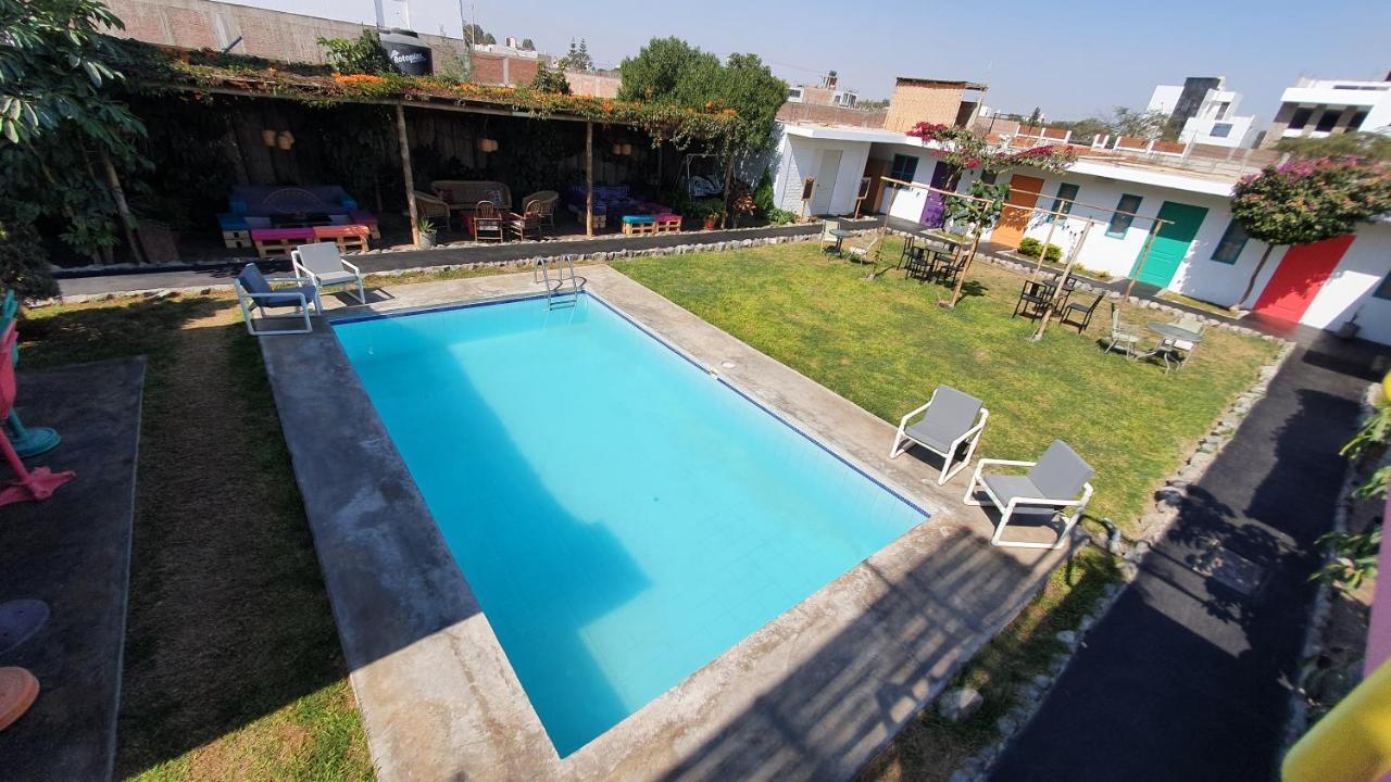 The Upcycled Hostel Huacachina Ica Buitenkant foto