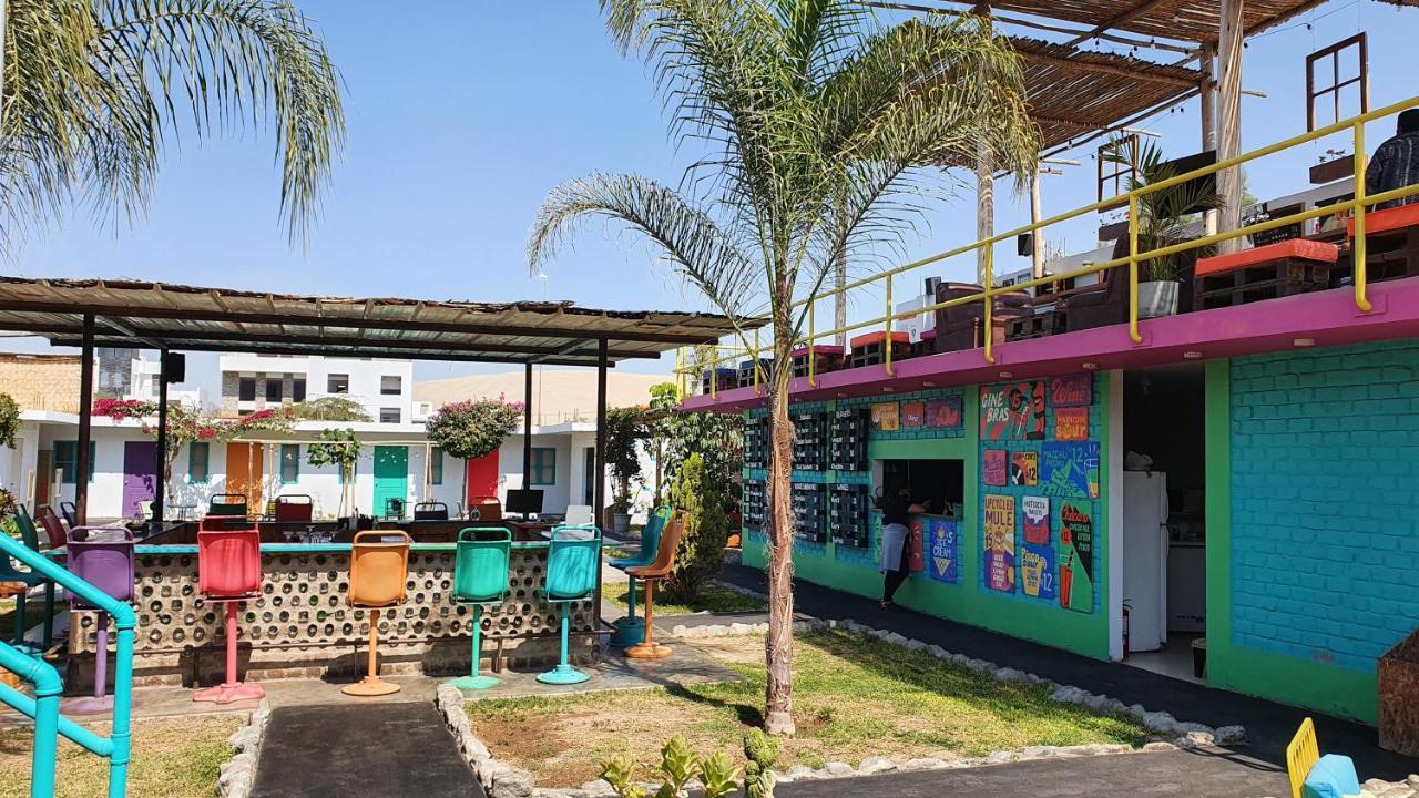 The Upcycled Hostel Huacachina Ica Buitenkant foto