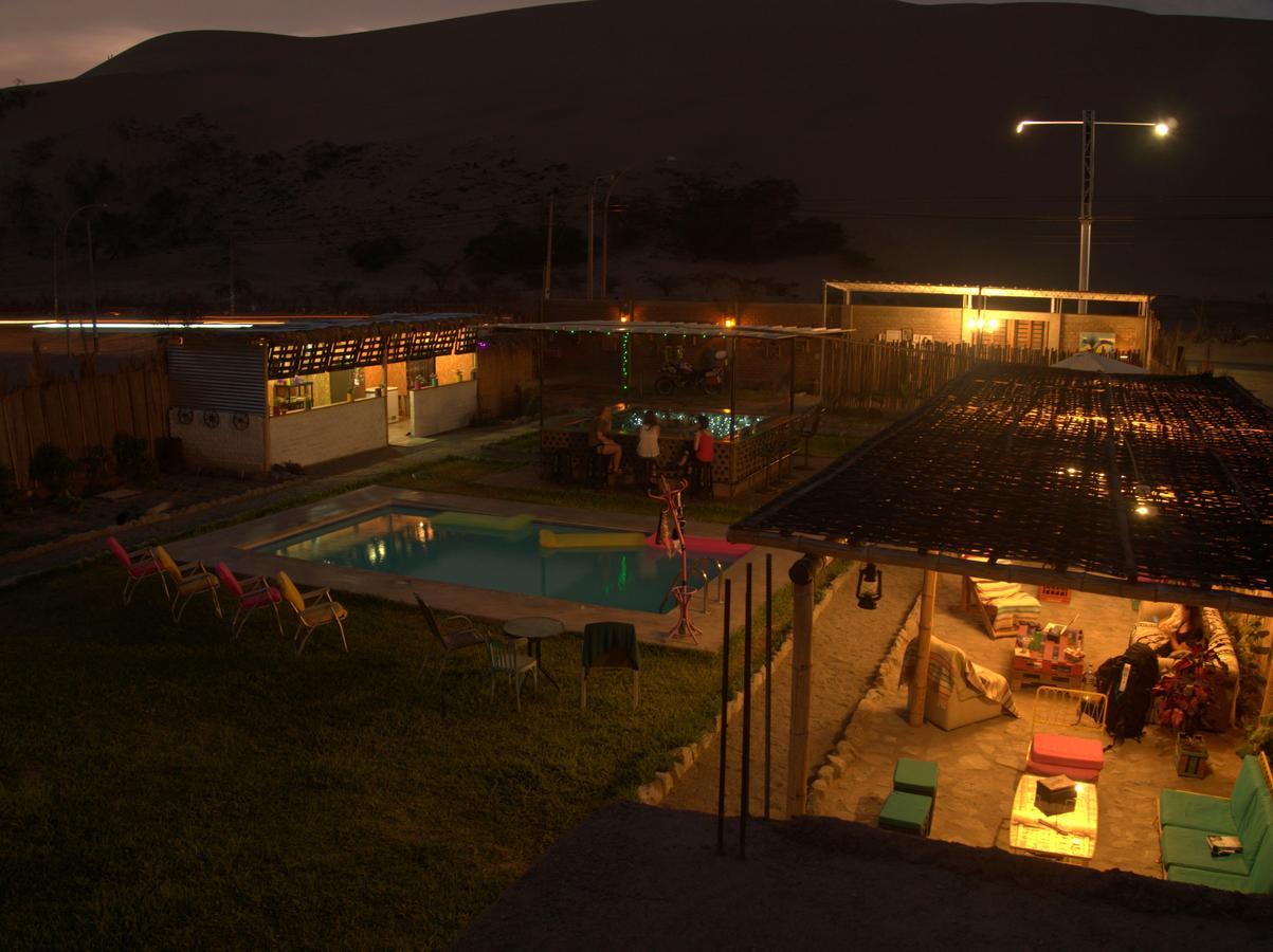 The Upcycled Hostel Huacachina Ica Buitenkant foto