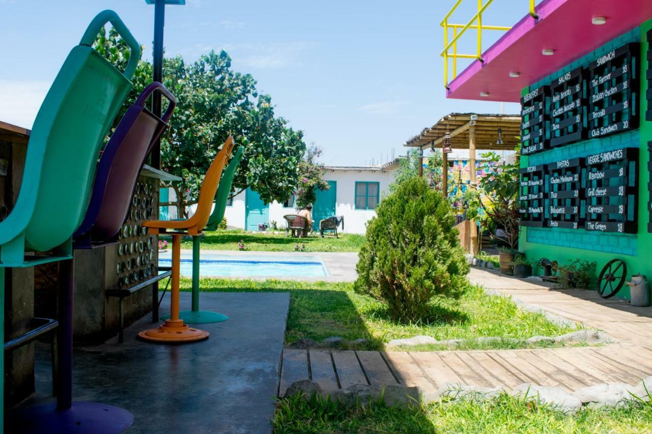 The Upcycled Hostel Huacachina Ica Buitenkant foto