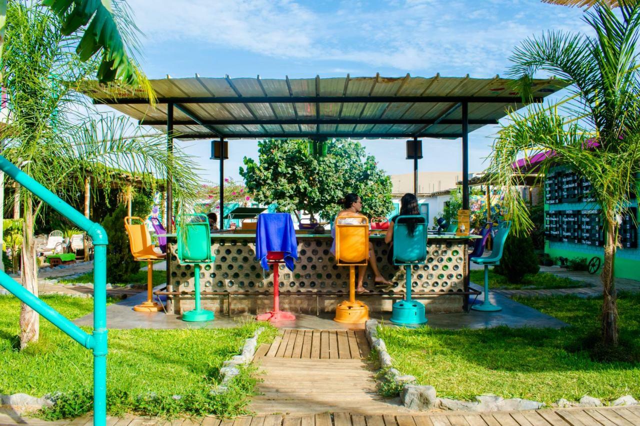 The Upcycled Hostel Huacachina Ica Buitenkant foto